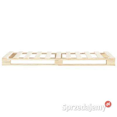 vidaXL Rama łóżka z palet lite drewno sosnowe 90 Warszawa