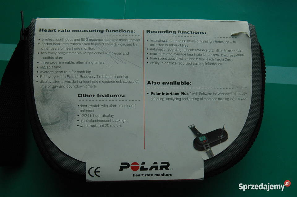 monitor pracy serca POLAR Accurex Plus Gdynia