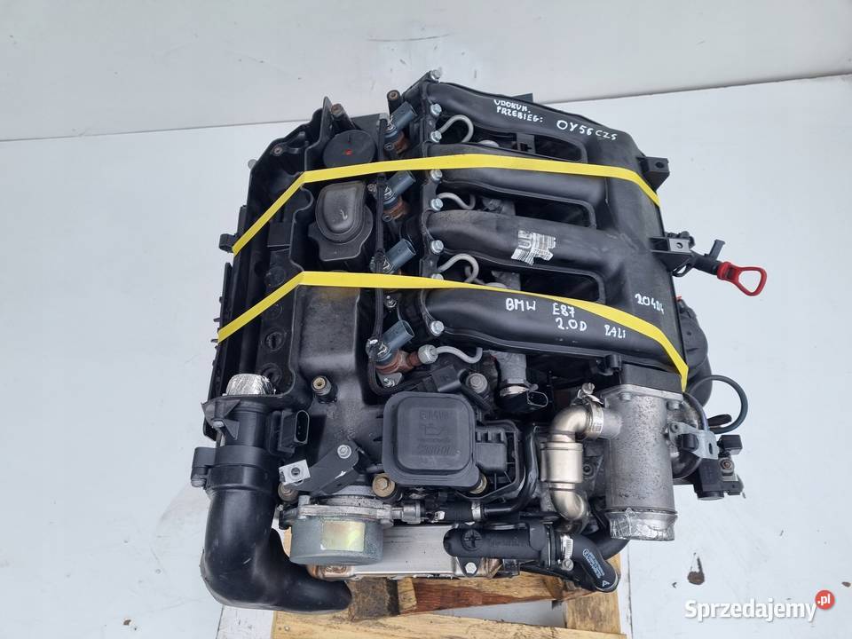SILNIK KOMPLET BMW E87 20 D DIESEL osobowe Janów