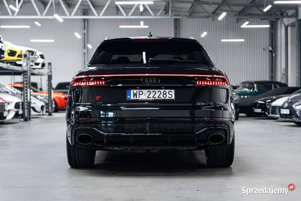 Audi RS Q8 600 Specyfikacja 852 000 Gwarancja czujnik deszczu Węgrzce