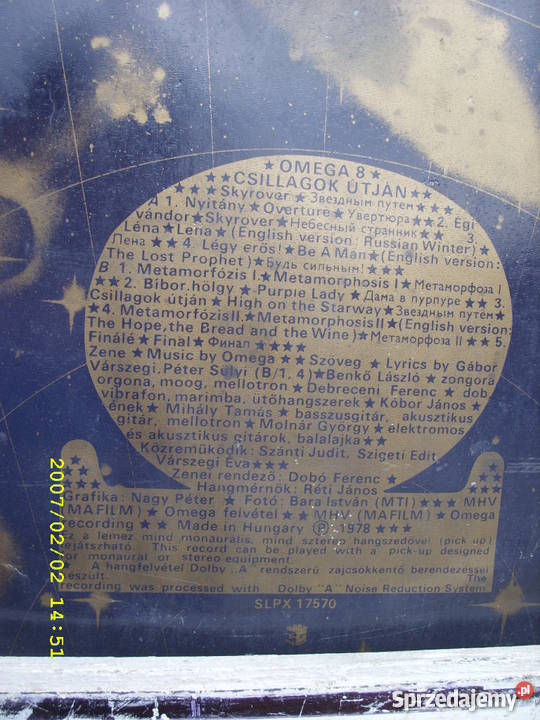 Rock LP OMEGA Hungary 2LP Płyty i kasety Muzyka