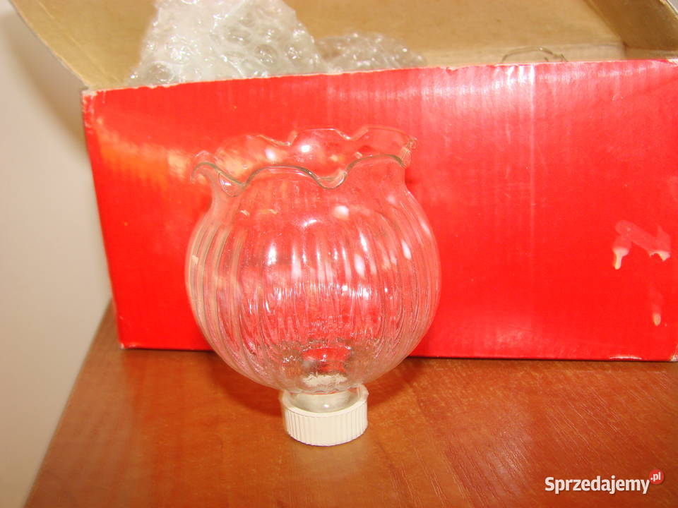 szwedzkie szklane świeczniki 4 Pruszcz Gdański