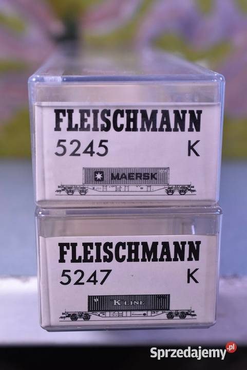 FLEISCHMANN H0 wagon kontenerowy towarowy Poznań sprzedam