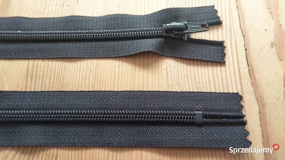 Zamek błyskawiczny długość 14 kolor czarny Uniseks Ostrów Wielkopolski sprzedam