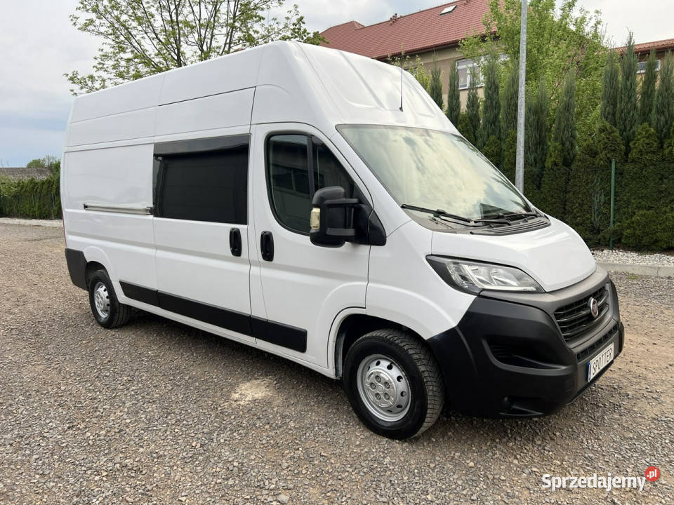 Fiat Ducato L3H3 Brygadówka 7Osób Klima Navi 3D komputer pokładowy