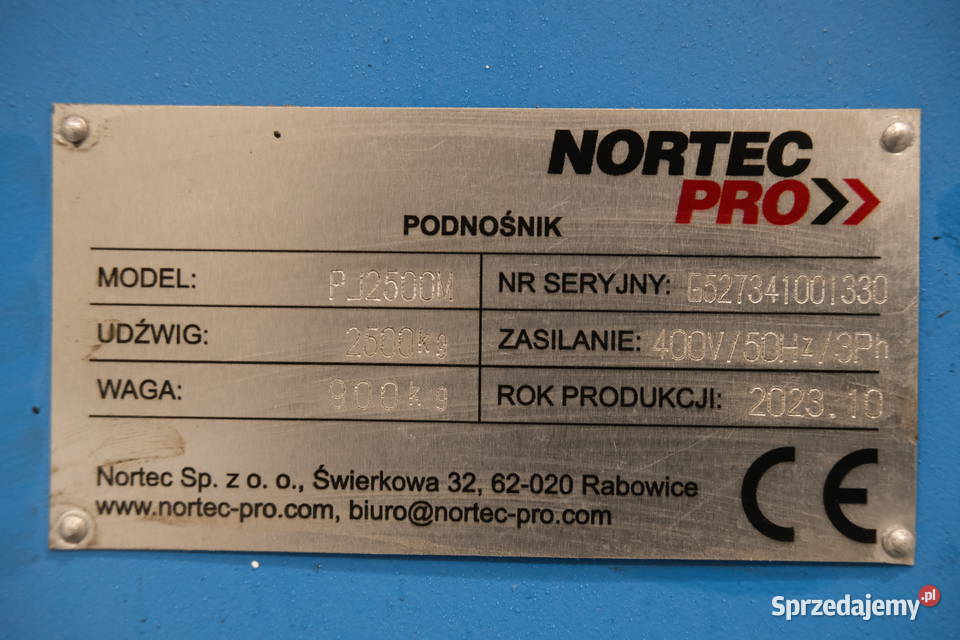 NORTEC PJ2500M Warszawa