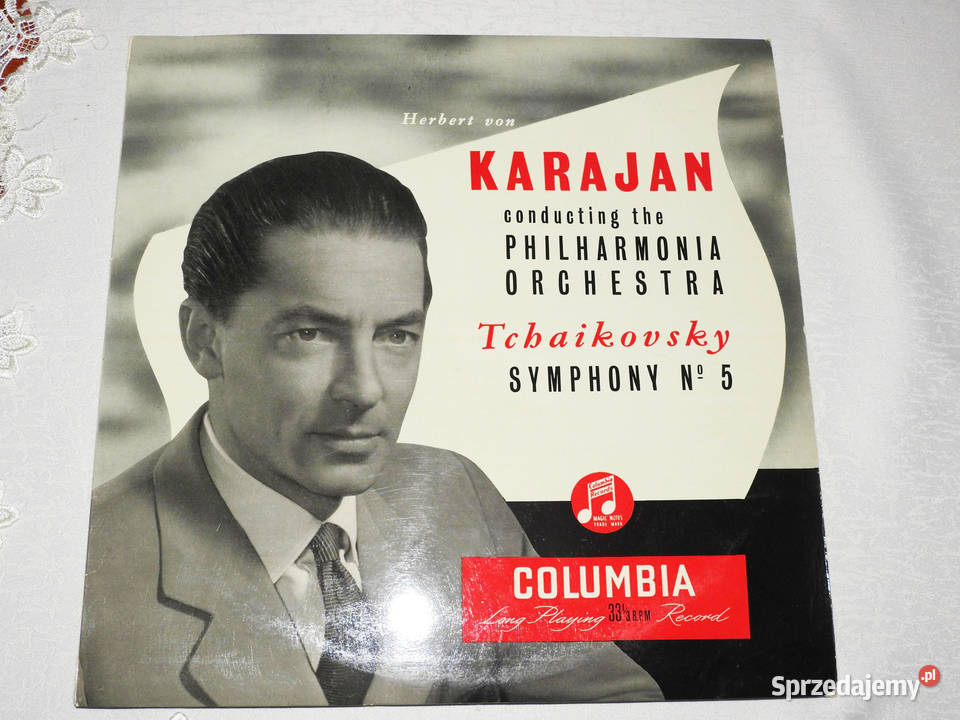 Tchaikovsky Symphony No 5 Herbert von Karajan 1 płyta Przemyśl