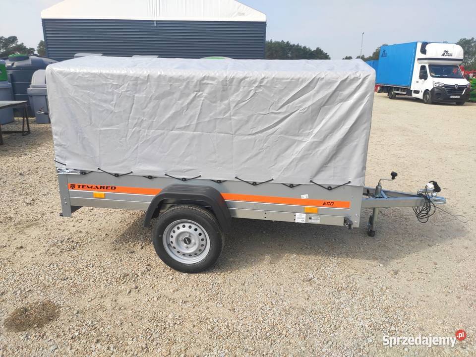 Przyczepka Tema ECO 2312 kipp uchylna kiper 620kg Lębork sprzedam