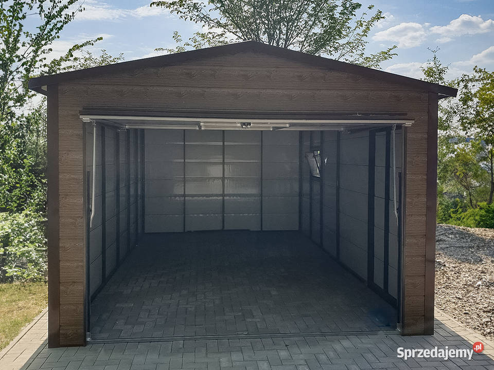 Garaż ocieplany z płyty warstwowej 356m blacha Kraków sprzedam