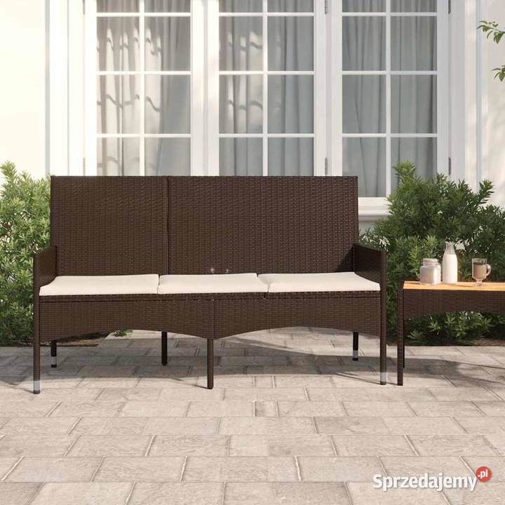 vidaXL Sofa ogrodowa z poduszkami 2osobowa Warszawa sprzedam
