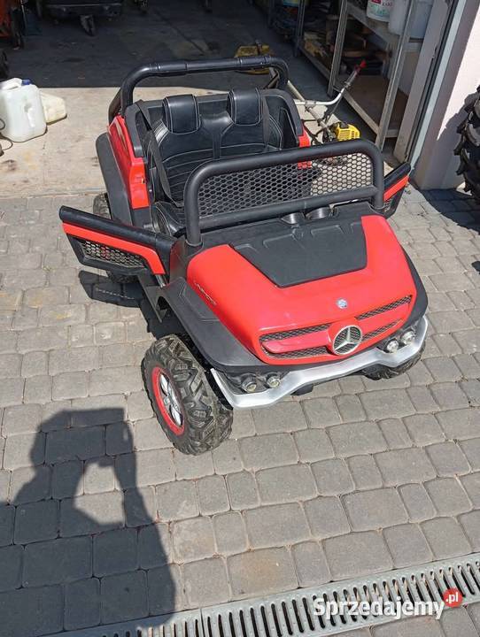 Auto na akumulator Mercedes unimog 4x4 pilot Pojazdy elektryczne i spalinowe sprzedam
