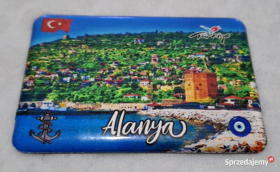 Magnes na lodówkę Turcja Alanya 78x53 Kolekcje Czeladź