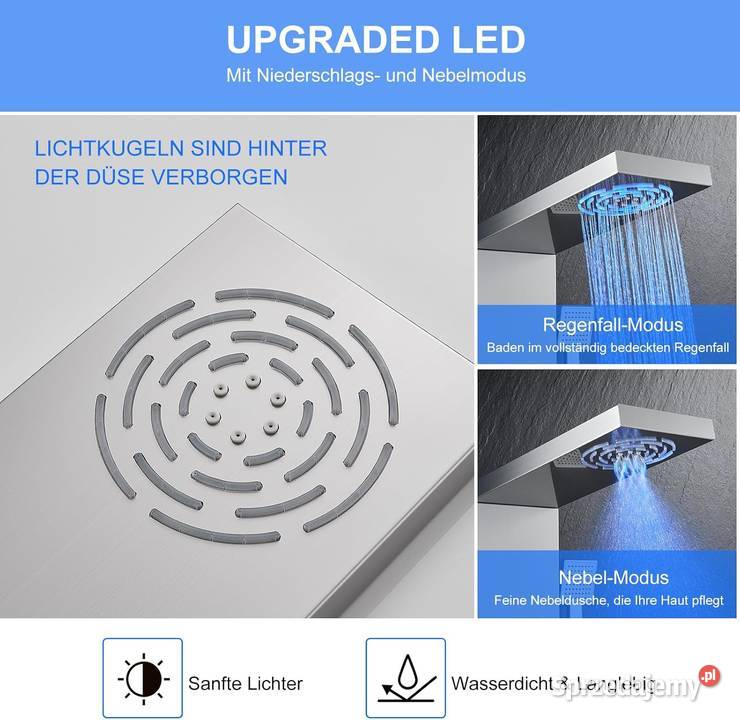 Panel prysznicowy LED KEOKBON KOB9059 Jadowniki