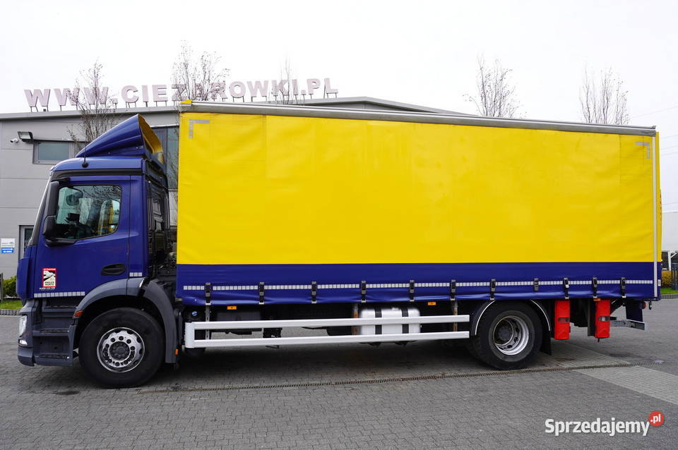 MercedesBenz Actros 1833 Firanka 18 EPAL 200 serwisowany w ASO Kraków