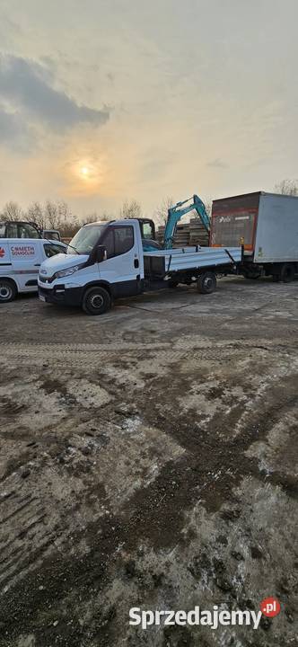 Bus wywrotka Iveco 35140 Kiper laweta rama do Cieszyn