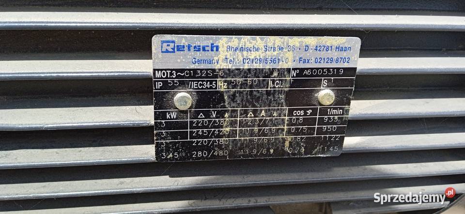 Kruszarka szczękowa Retsch BB300 Mangan MAŁO Łódź