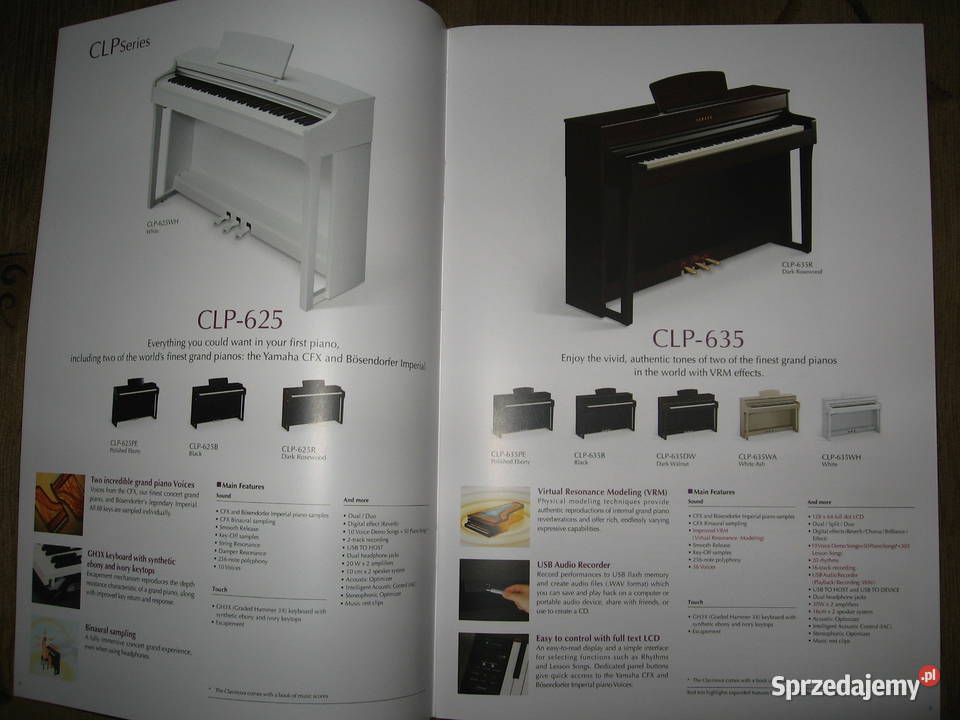 Yamaha Clavinova Digital Piano CLP CVP Series Kępice sprzedam