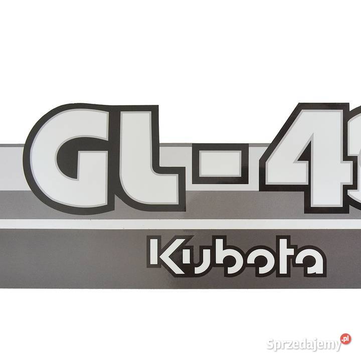 Naklejki Kubota GL40