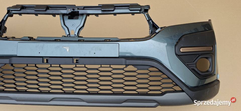 DACIA SANDERO II LIFT ZDERZAK PRZÓD PRZEDNI Bieleń