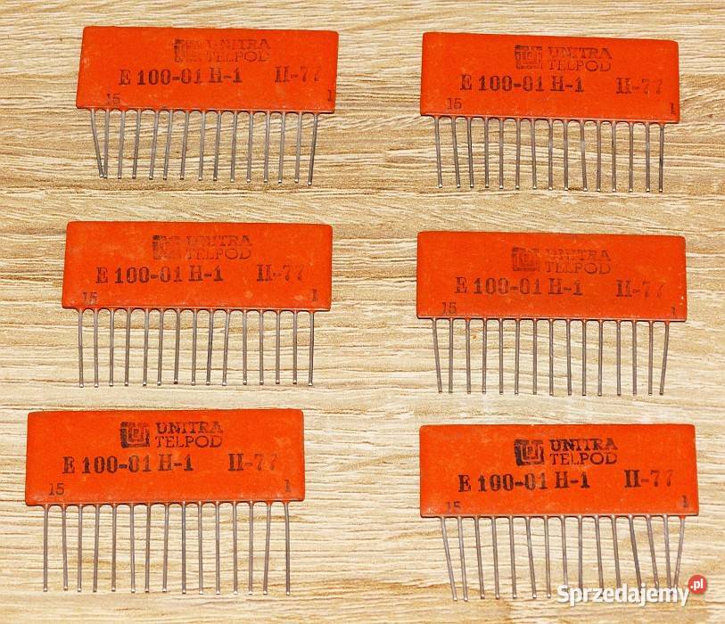 Układ scalony hybrydowy E10001H1 dwie bramki NOR Gliwice