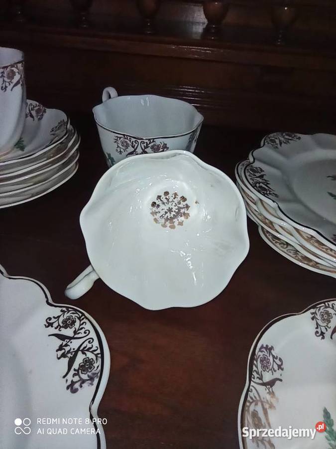 filiżanka z talerzykiem śniadaniowymduża 220 Gdańsk