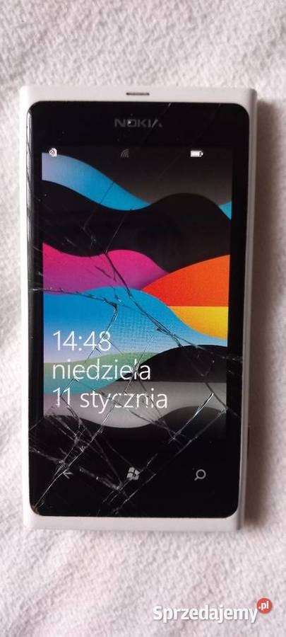 Smartfon Nokia Lumia 800 Nokia Telefony komórkowe Łódź