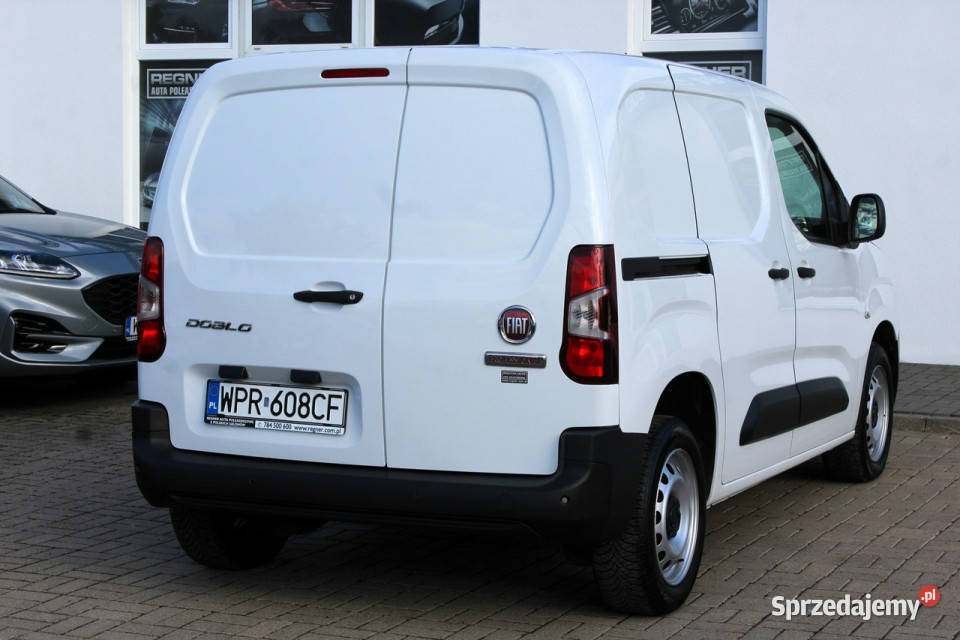 Fiat Doblo 102 3 osobowy FV23 Bluetooth Tempomat pełny VAT Fiat Sokołów