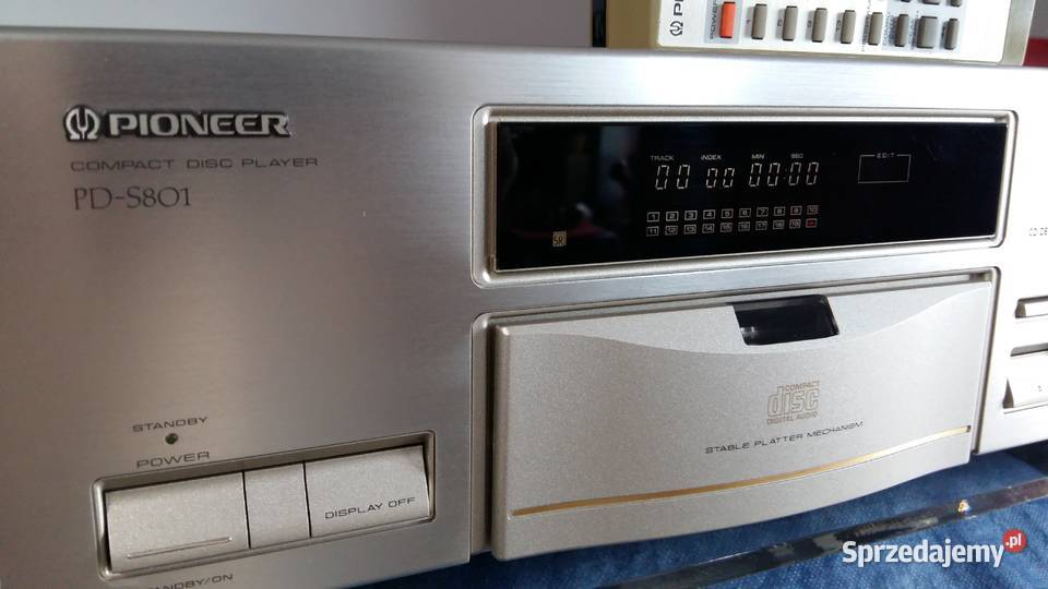 Odtwarzacz CD Pioneer PDS801 srebrny mazowieckie Warszawa