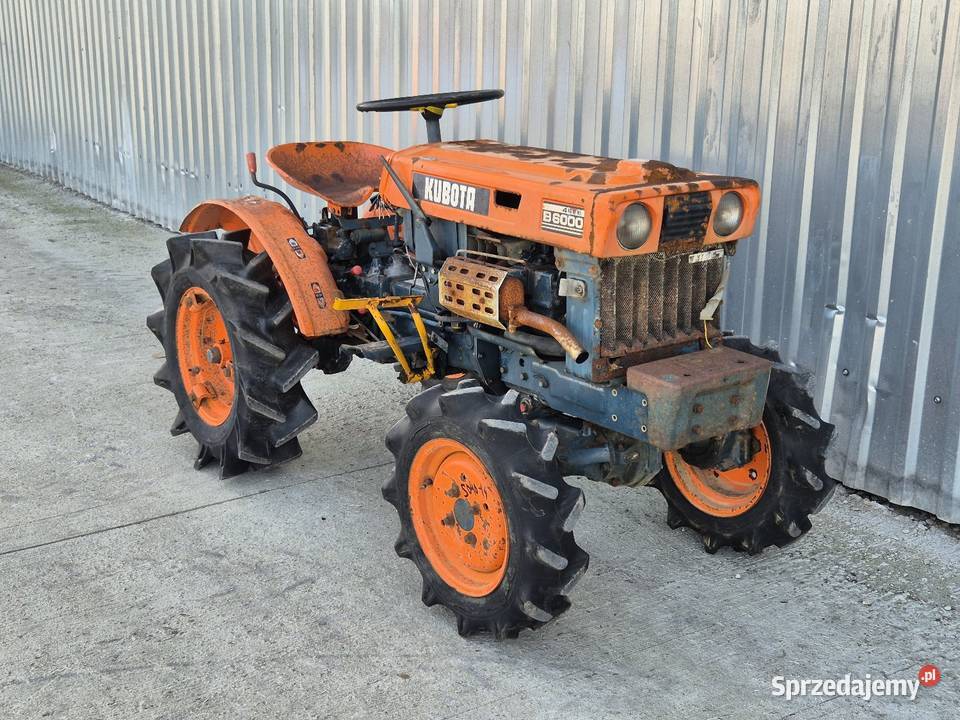 Traktorek traktor KUBOTA B6000D 14 44 Kubota dolnośląskie Małuszyn