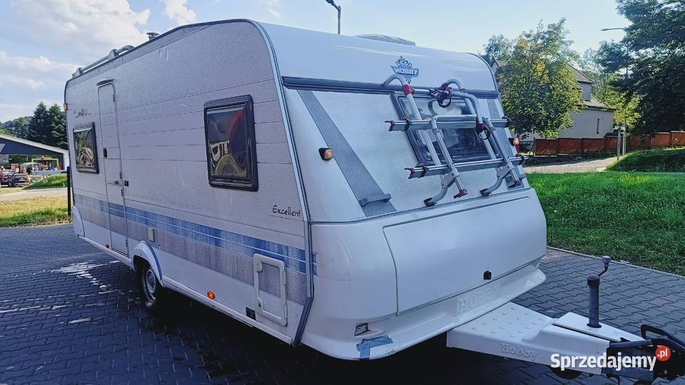 przyczepa kempingowa HOBBY MOVER campingowa Kempingowe śląskie Międzybrodzie Bialskie