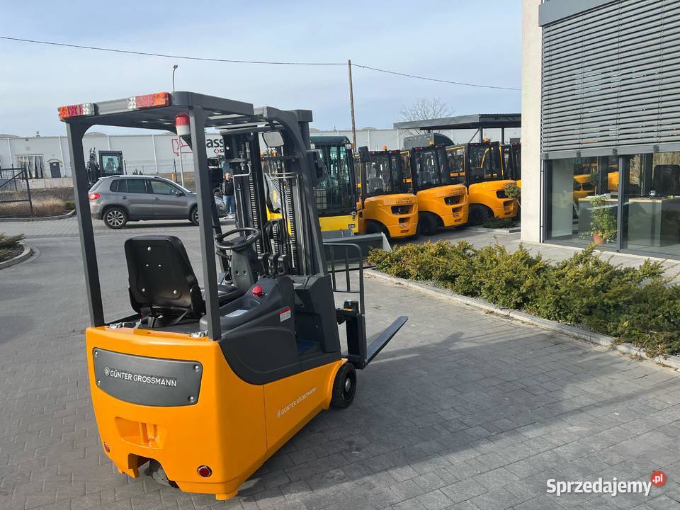 Wózek widłowy elektryczny trójkołowy 15T nowy świętokrzyskie Kielce sprzedam