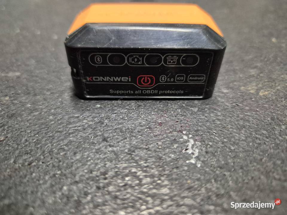 Interfejs Konnwei pomarańczowy ELM327 OBD2 Ruda Śląska