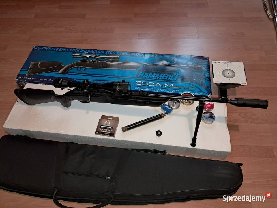 Wiatrówka Karabinek CO2 HAMMERLI 850 Air Magnum Sporty strzeleckie i myślistwo Mroków sprzedam