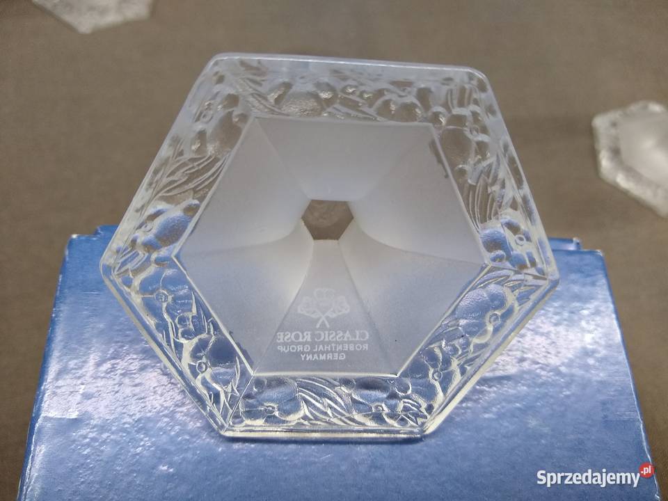 Kieliszki szampan prosecco Rosenthal Maria Porcelana i szkło Kalisz