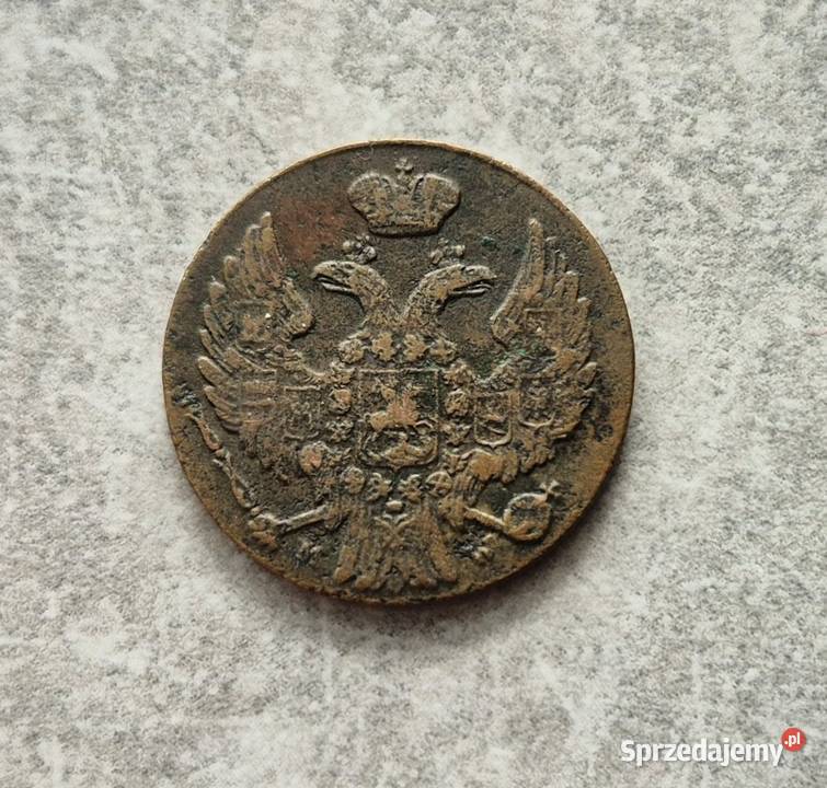 126 KRÓLESTWO POLSKIE 1 Grosz 1838 r MW Numizmatyka Wola Kruszyńska