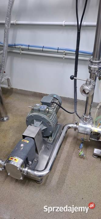 Zbiornik z mieszadłem i instalacją podlaskie sprzedam