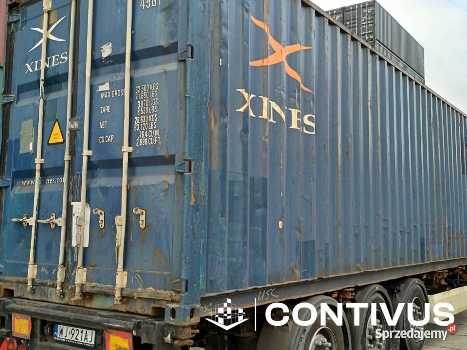Kontener magazynowy 12m40HC używany mazowieckie Warszawa