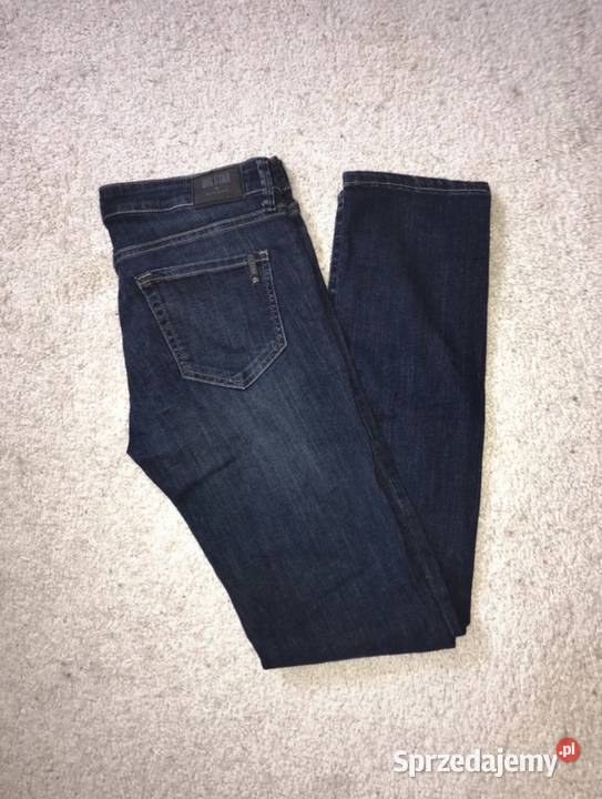 Spodnie denim Jeansy Big Star FITskinny niebieski Ząbki