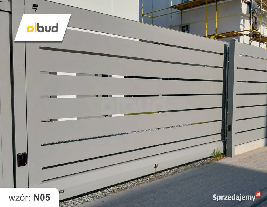 Ogrodzenia aluminiowe nowoczesne wzory montaż Szczecin