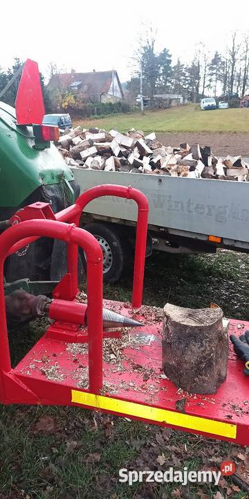 Łupanie drewna Miłków