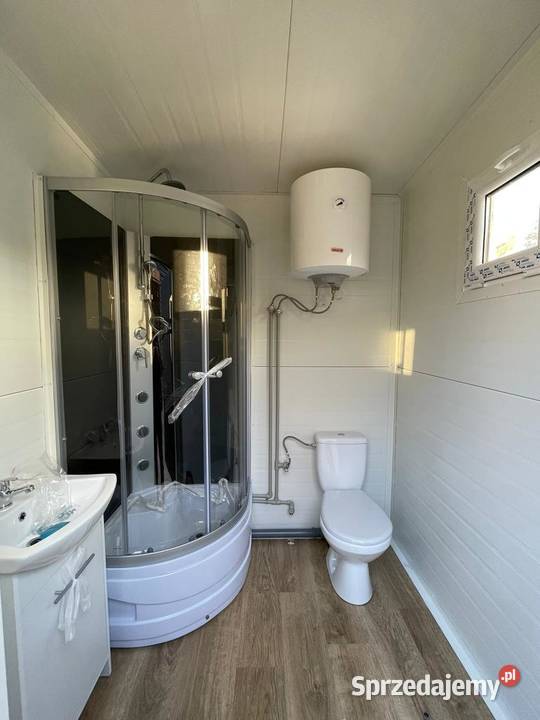 Kontener sanitarny socjalny 2 x 2 m toaleta WC mazowieckie Tarczyn