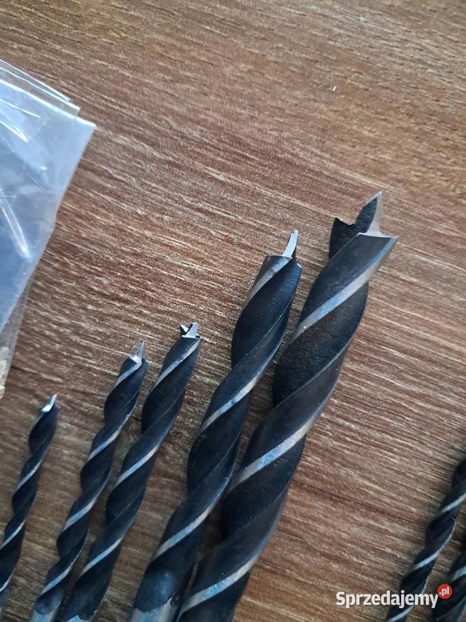 25 nowych wierteł 15 do wiertarki 10 do