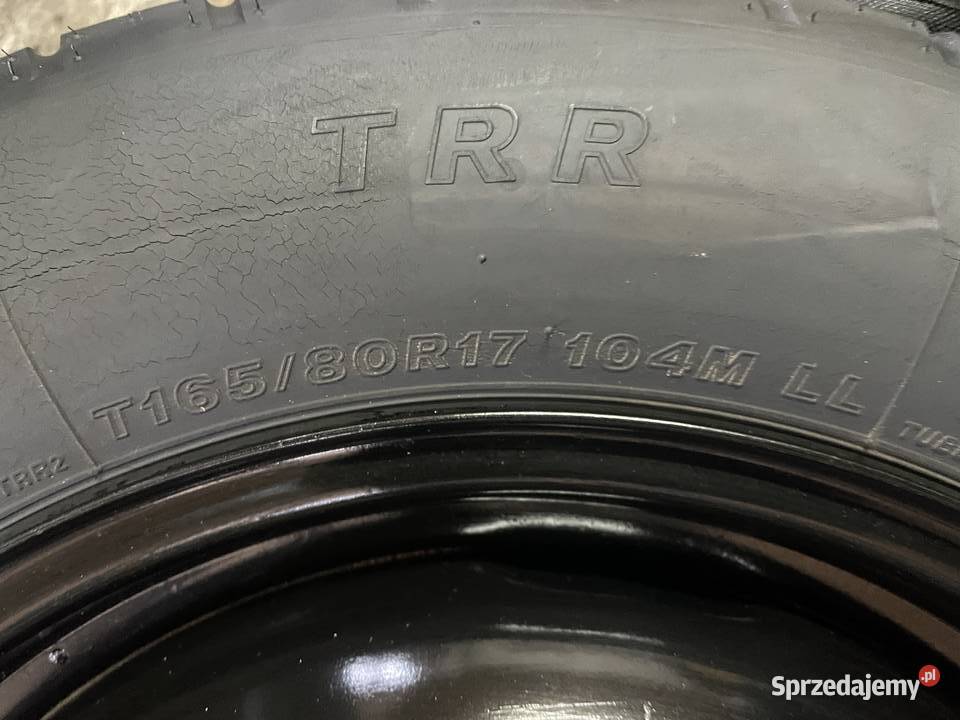 Koło dojazdowe T16580R17 104M Subaru B9 Trebica