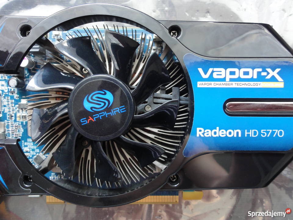 Sapphire Radeon HD 5770 VaporX 1GB GDDR5 Kraków
