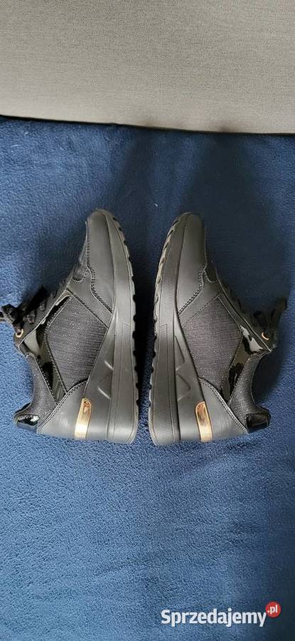 Sneakersy na koturnie CLARA BARSON 38 czarne