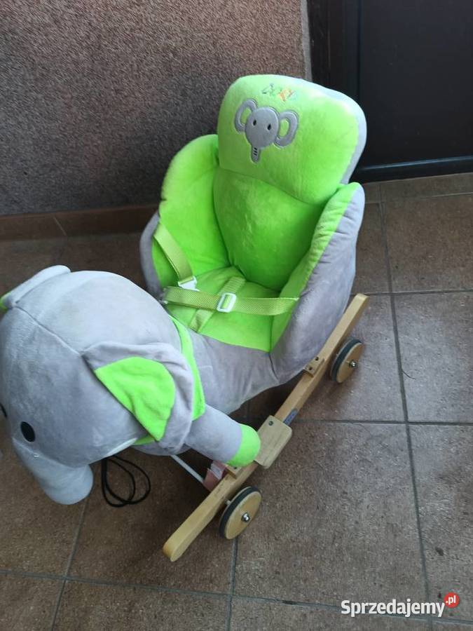 Słonik jeździk słonik na biegunach wielkopolskie Poznań