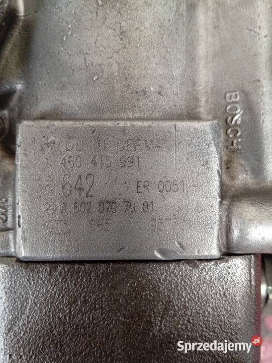 Pompa wtryskowa Mercedes 29tdi Warszawa