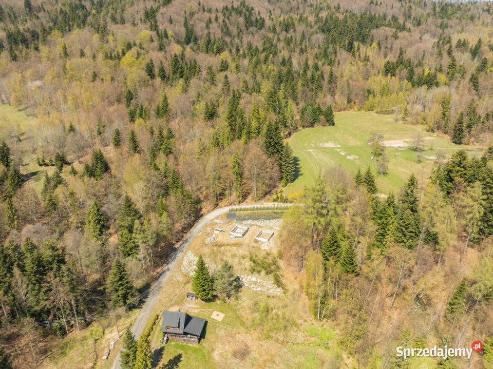 Działka w Sidzinie z rozpoczętą budową 2 domów 1781m2 Sidzina