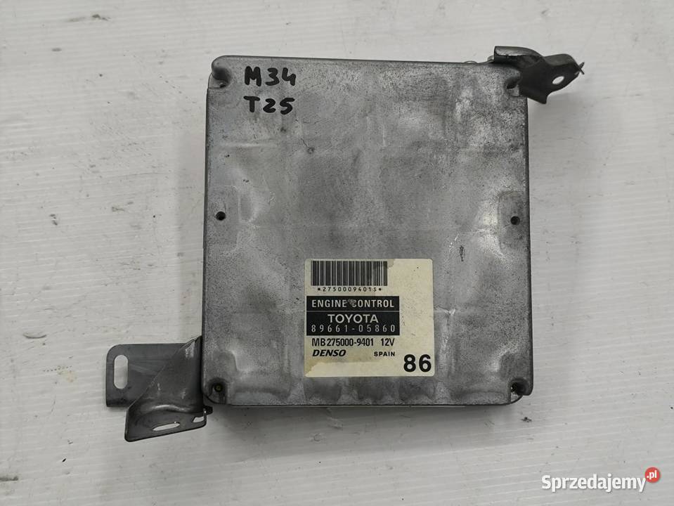 STEROWNIK KOMPUTER SILNIKA TOYOTA AVENSIS II T25