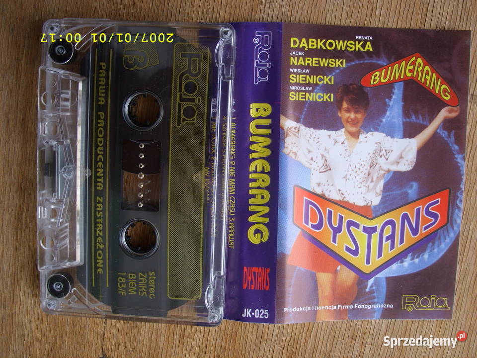 kaseta Dystans Bumerang disco polo